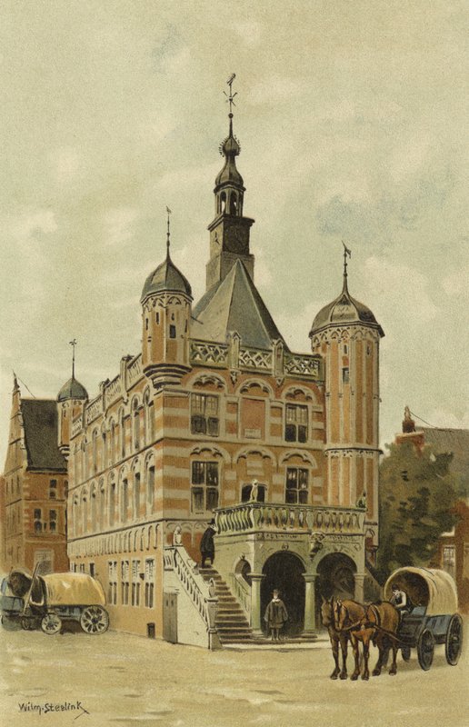 Waag (Weighing House), Deventer, Nizozemsko, 1528 od Willem II Steelink