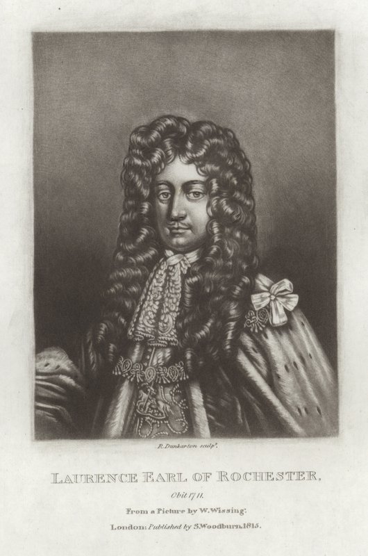 Laurence hrabě z Rochesteru od Willem Wissing