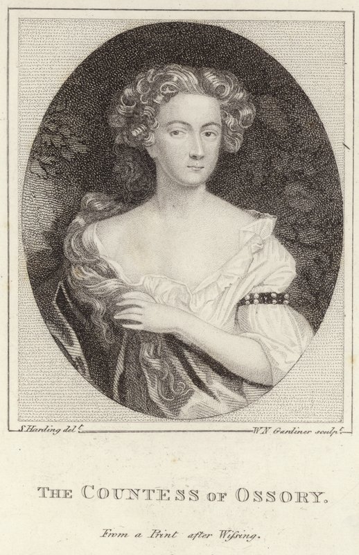 Portrét Emilie Butlerové, hraběnky z Ossory od Willem Wissing