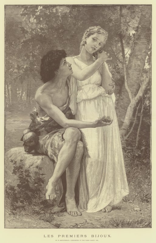 První klenoty od William Adolphe Bouguereau