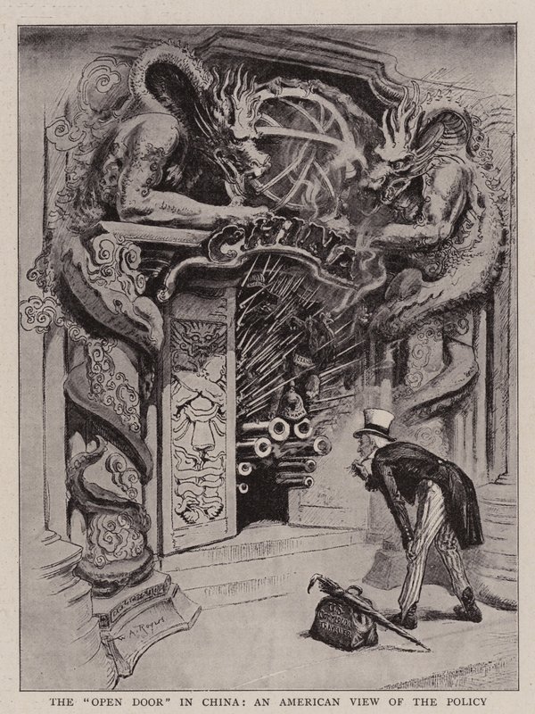 The Open Door in China, americký pohled na politiku od William Allen Rogers