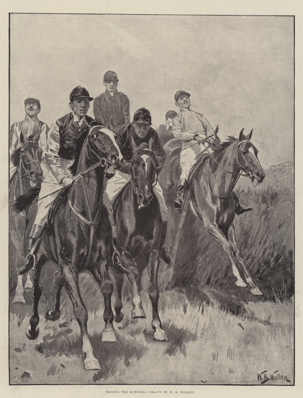 Provádění běhu od William Barnes Wollen