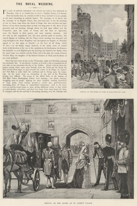 Královská svatba od William Barnes Wollen