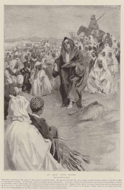 Arabský vypravěč od William Beattie