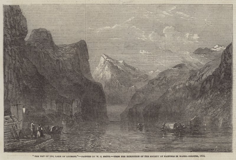 Zátoka Uri, Lucernské jezero od William C. Smith