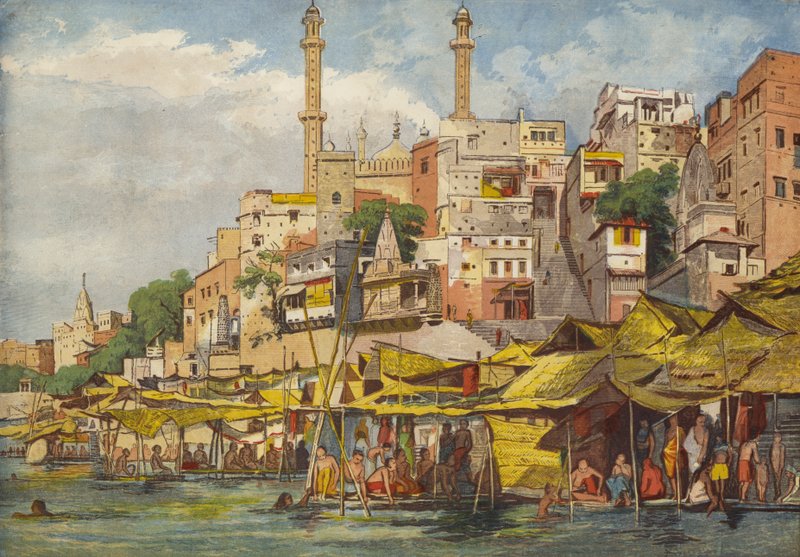 Benares, Indie od William Carpenter