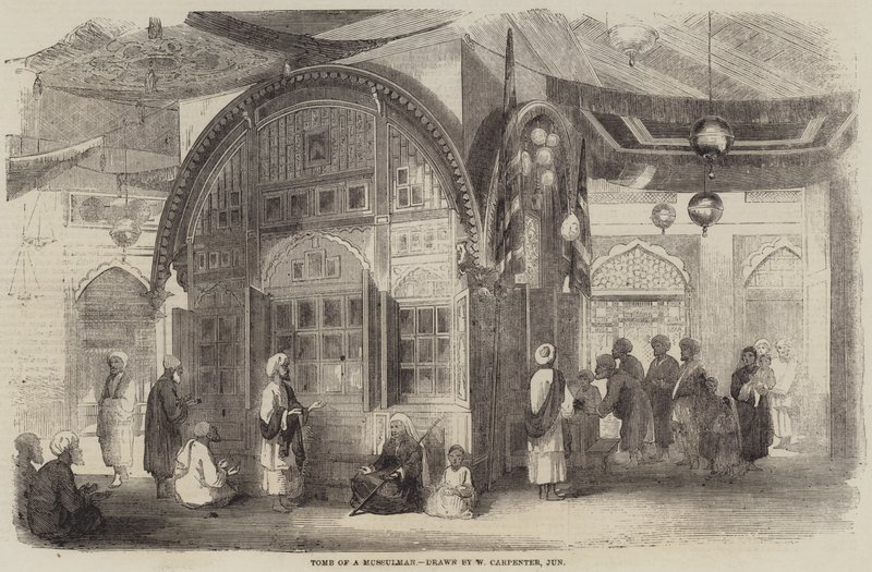 Hrobka musulmana od William Carpenter