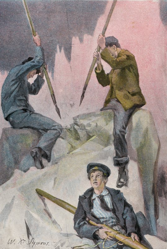 Ilustrace pro Peter The Whaler od William Christian Symons