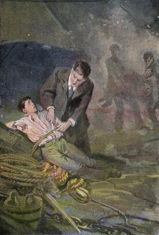 Ilustrace pro Peter The Whaler od William Christian Symons