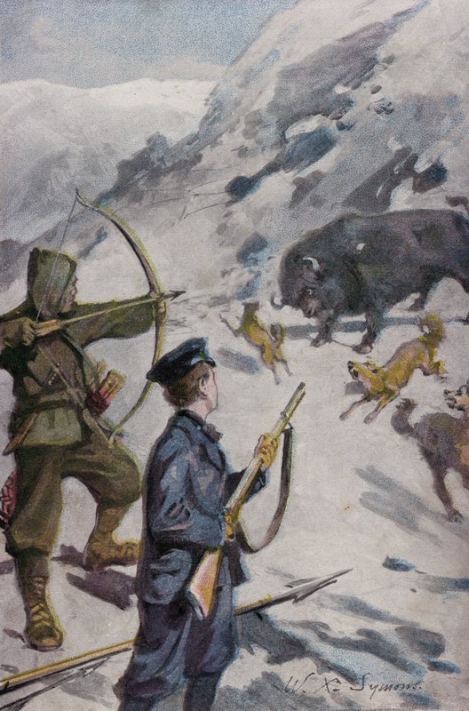Ilustrace pro Peter The Whaler od William Christian Symons
