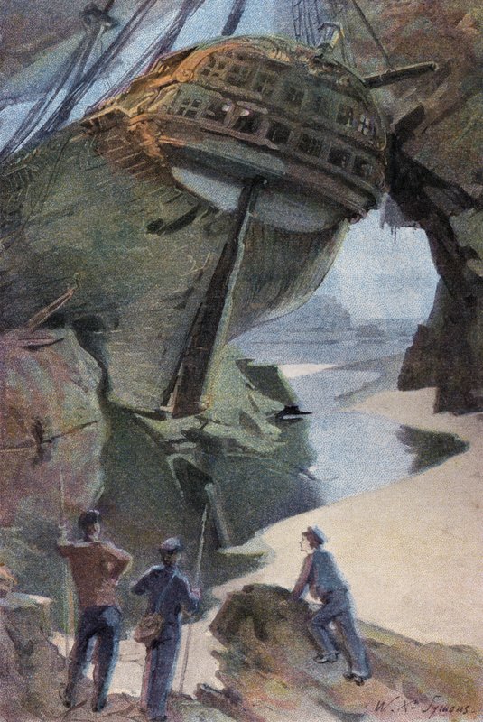 Ilustrace pro Peter The Whaler od William Christian Symons
