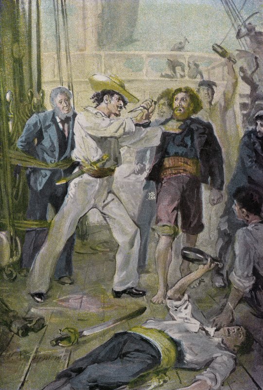 Ilustrace pro Peter The Whaler od William Christian Symons
