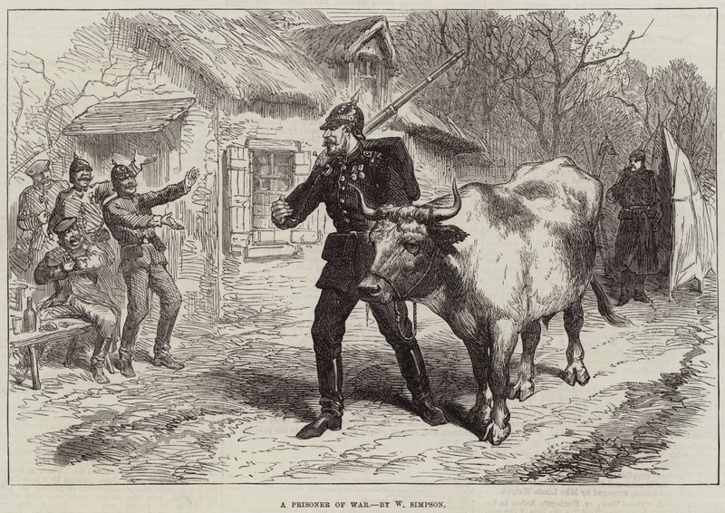 Válečný zajatec od William Crimea Simpson