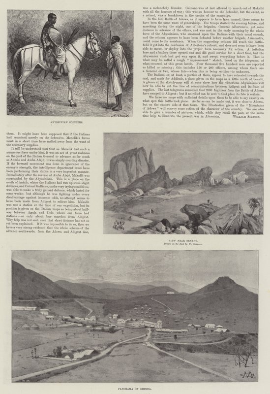 Habeš v minulosti a současnosti od William Crimea Simpson