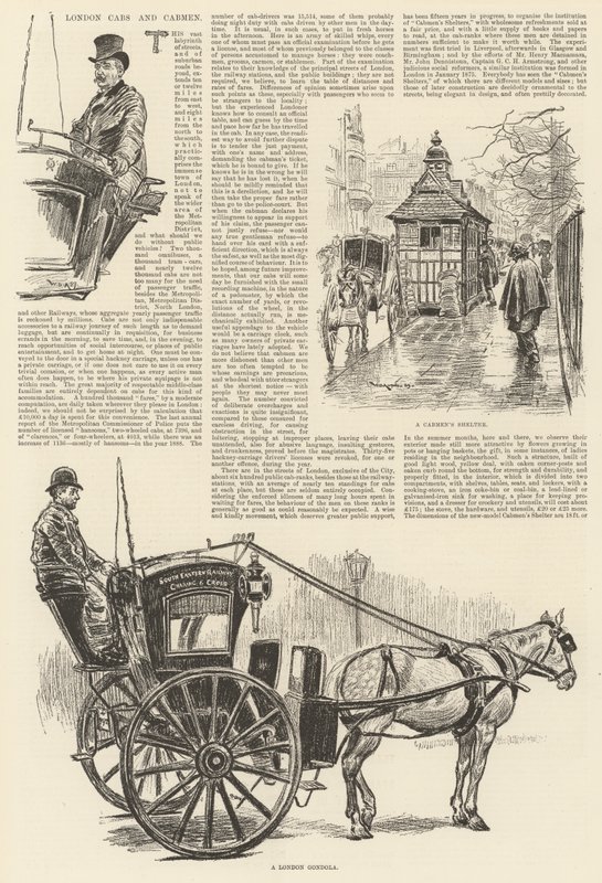 Londýnští taxikáři a taxikáři od William Douglas Almond