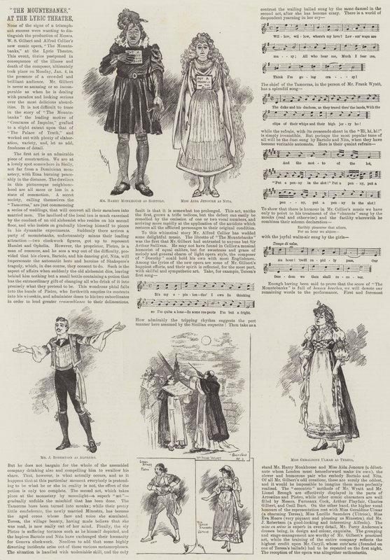 Mountebanks, v divadle Lyric od William Douglas Almond
