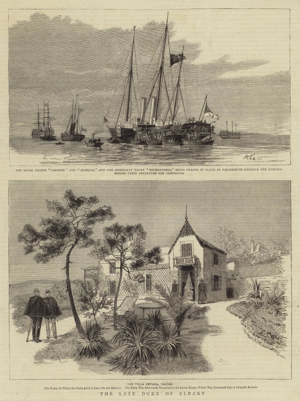 Zesnulý vévoda z Albany od William Edward Atkins