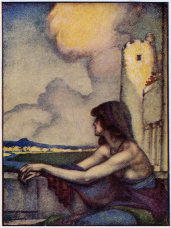 Do spícího srdce Heleny vstoupila vzpomínka od William Heath Robinson
