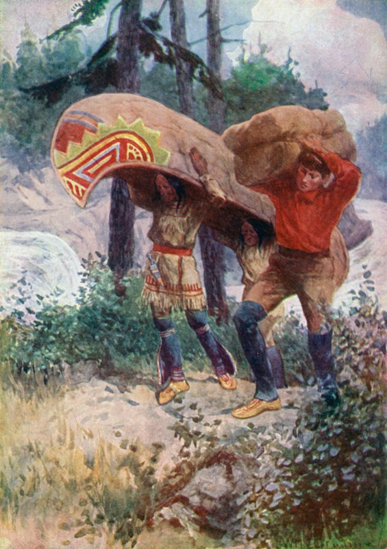První Portage od William Henry Charles Groome
