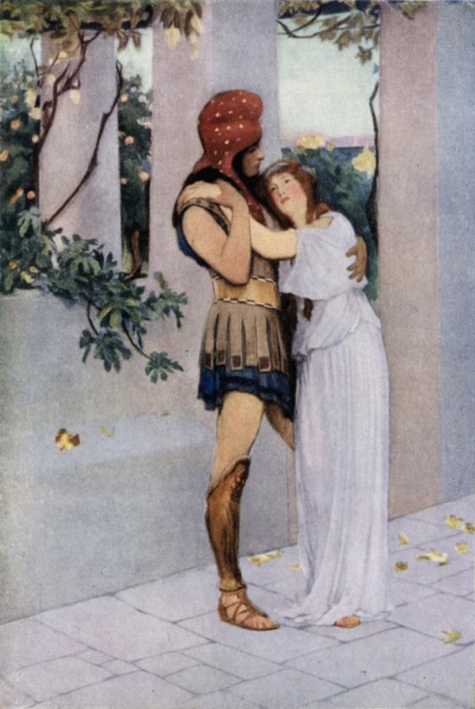 Troilus a Cressida od after William Henry Margetson