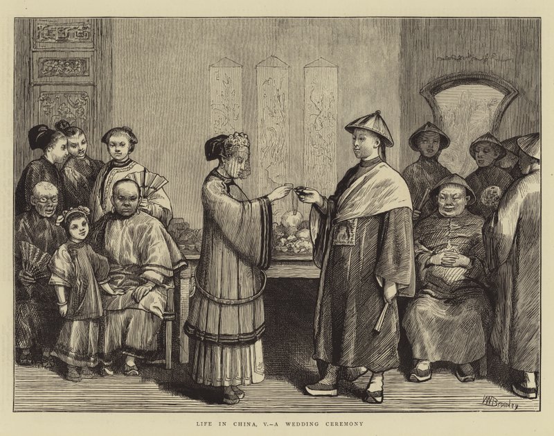 Život v Číně, V, svatební obřad od William III Bromley