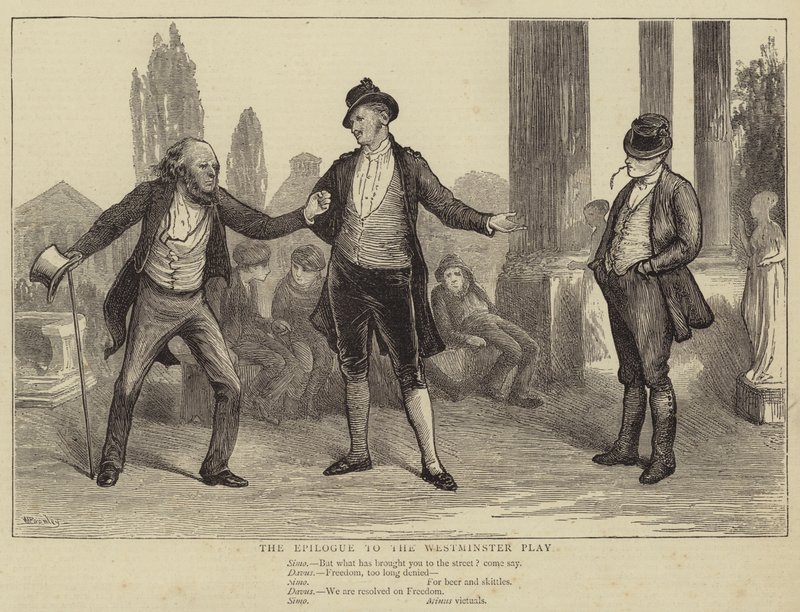 Epilog k Westminsterské hře od William III Bromley