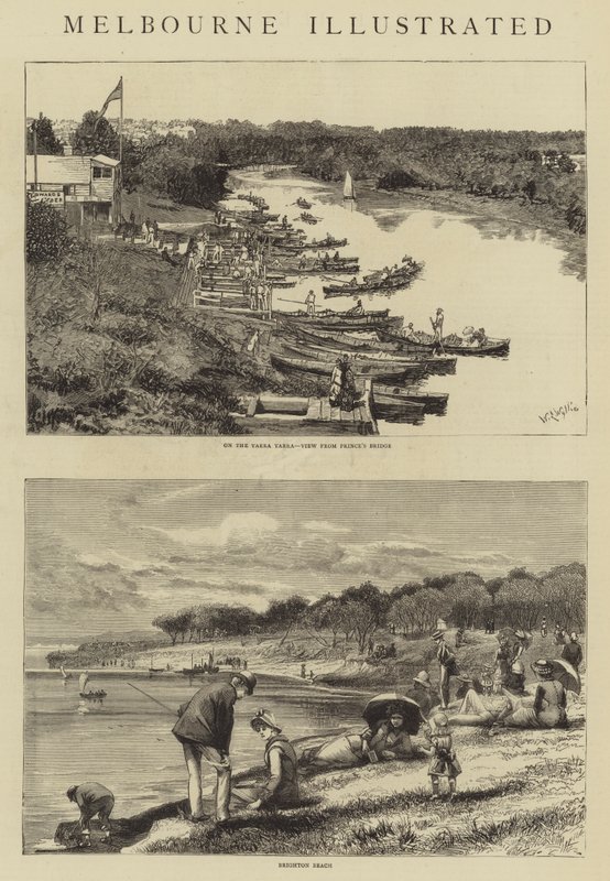 Melbourne Illustrated od William Lionel Wyllie