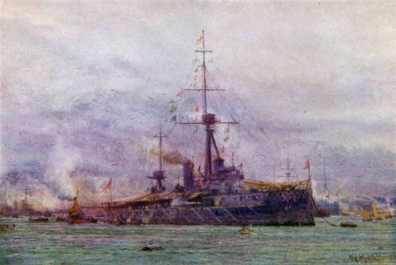"Dreadnought", 1906 od William Lionel Wyllie