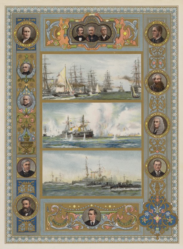 Královnino jubileum (chromolit) od William Lionel Wyllie