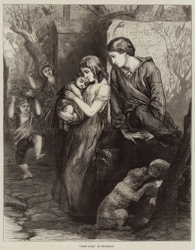 První láska od William Mulready