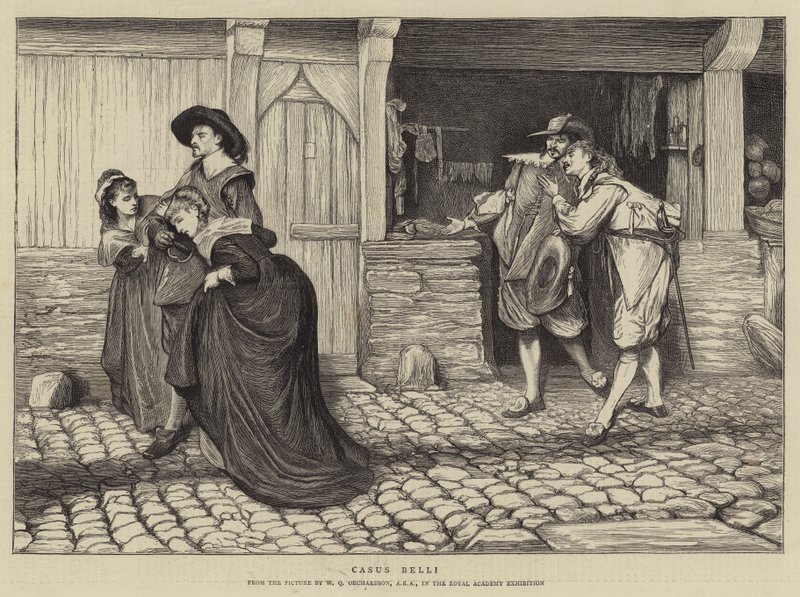 Casus Belli od William Quiller Orchardson