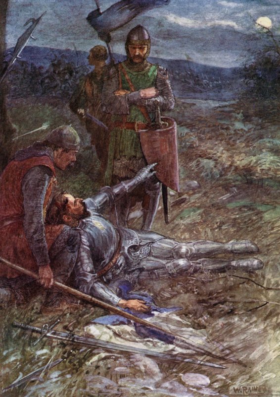 Bitva o Otterbourne od William Rainey