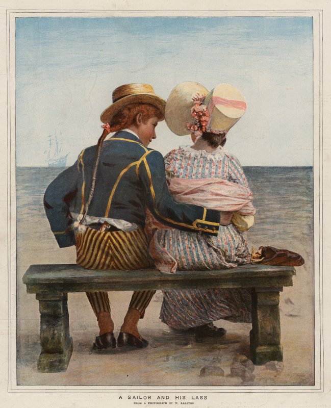 Námořník a jeho dívka od William Ralston
