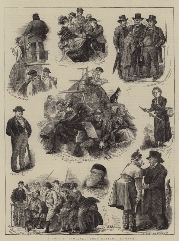 Tour ve Skotsku, z Glasgow do Oban od William Ralston