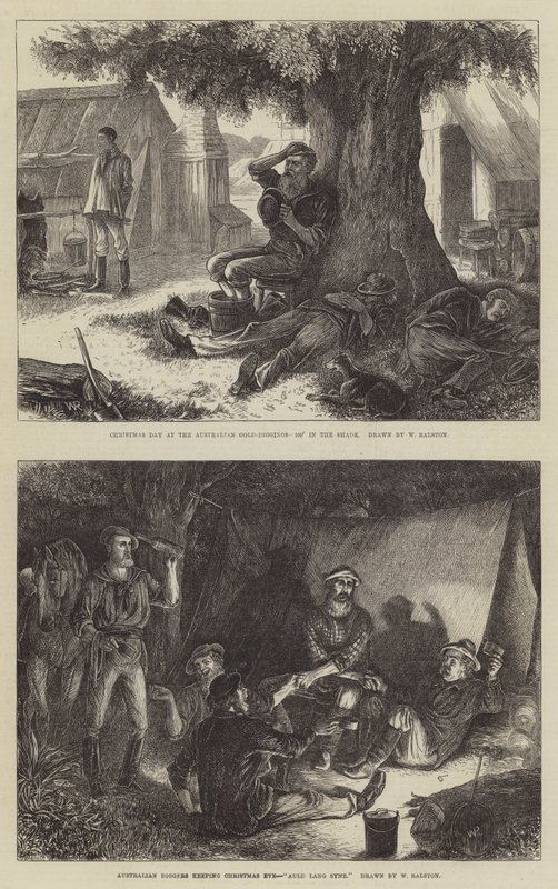 Australské zlatokopy od William Ralston