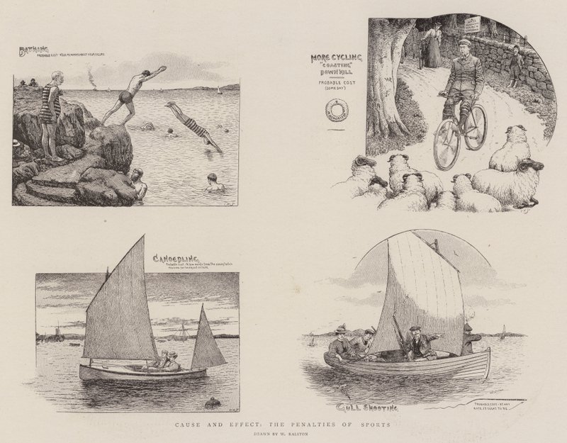 Příčina a následek, tresty sportu od William Ralston