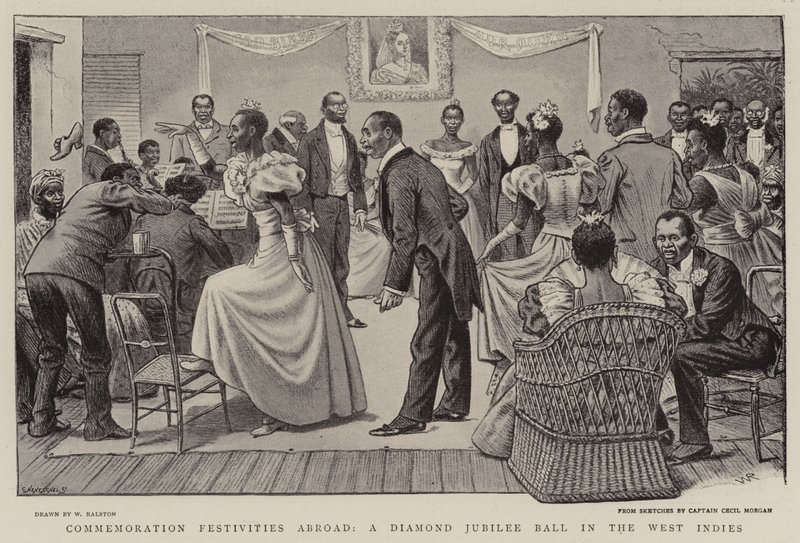 Jubilejní ples v Západní Indii od William Ralston