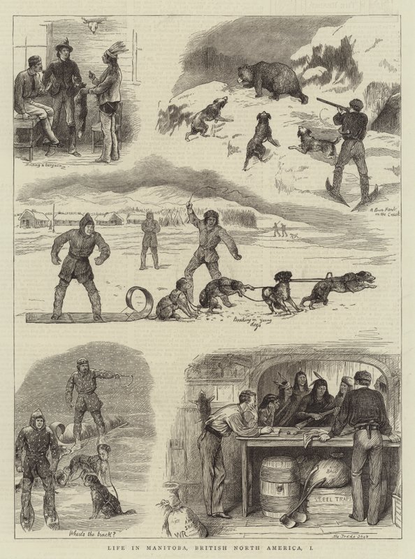 Život v Manitobě, Britská Severní Amerika, I od William Ralston