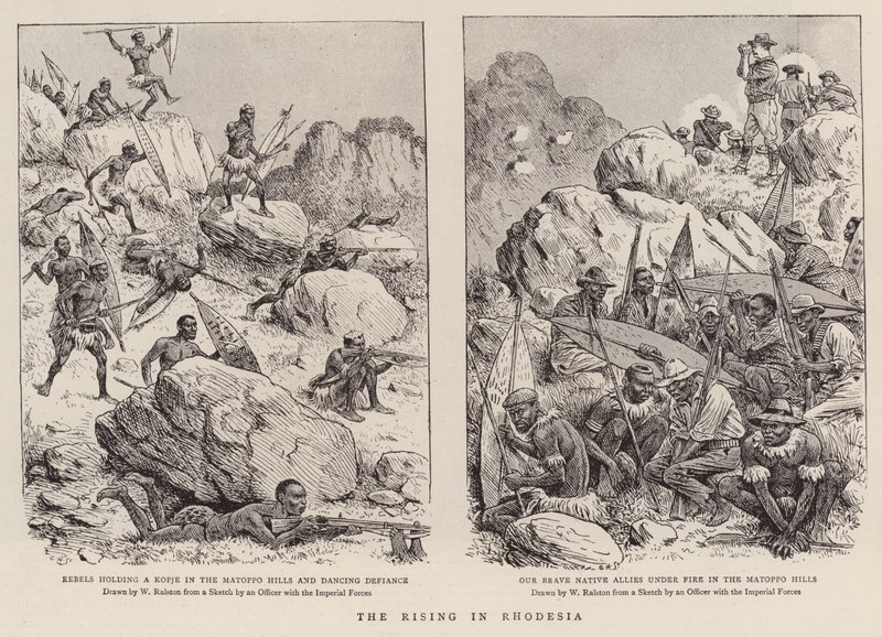 Povstání v Rhodesii od William Ralston