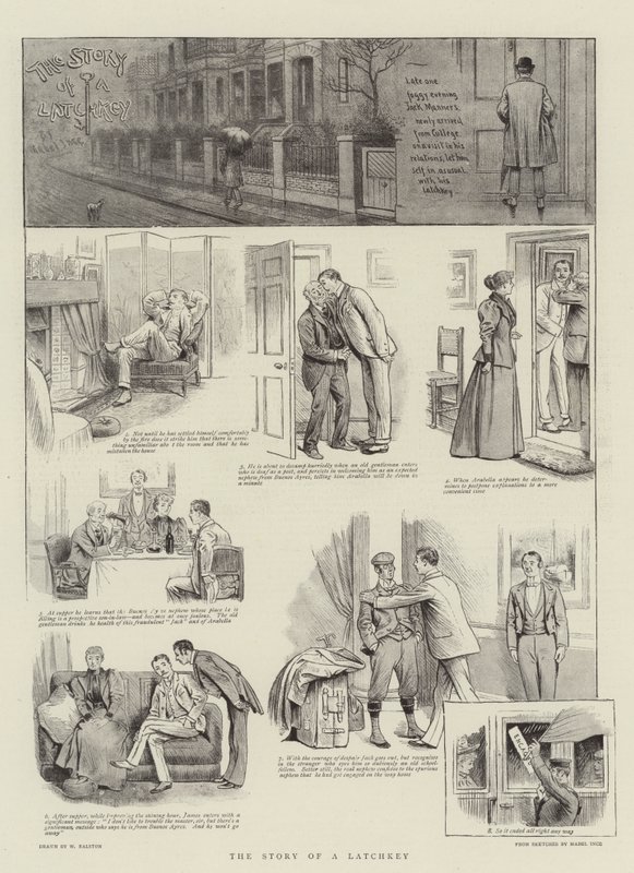 Příběh západkového klíče od William Ralston