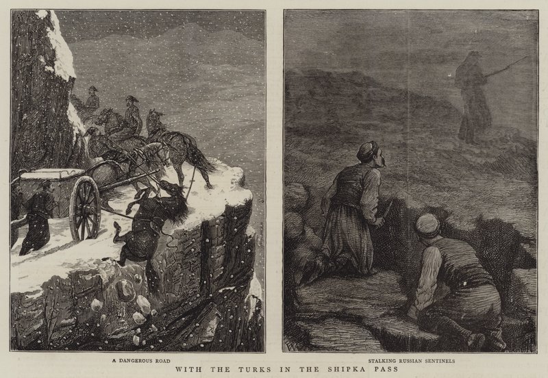 S Turky v průsmyku Shipka od William Ralston