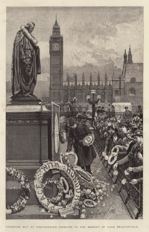 Primrose Day ve Westminsteru, Pocta památce lorda Beaconsfielda od William Small
