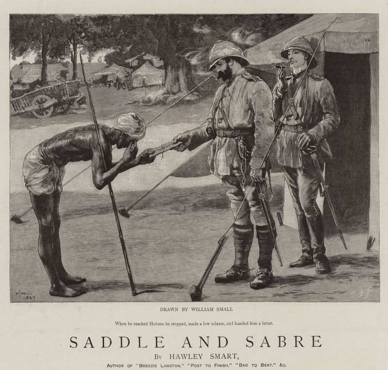 Sedlo a šavle od William Small