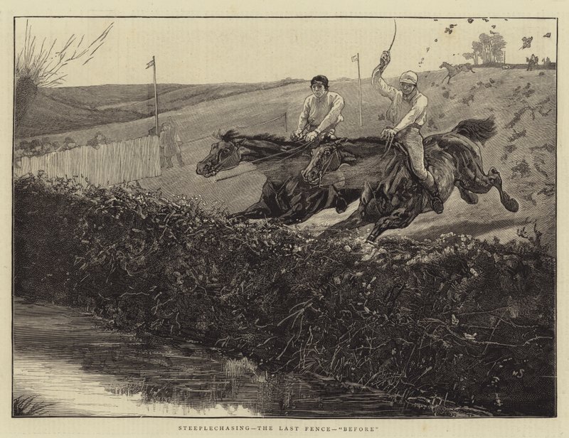 Steeplechasing, poslední plot, předtím od William Small
