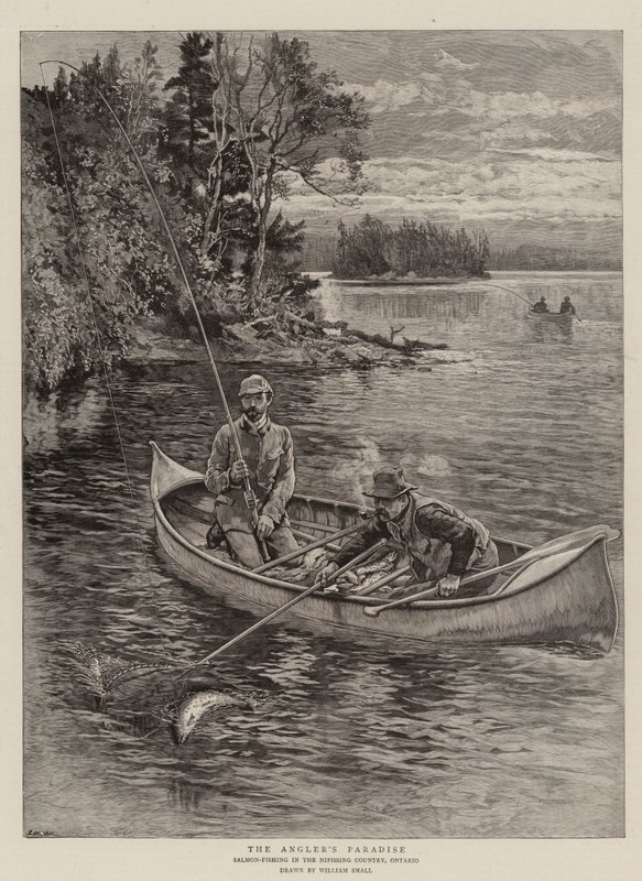 Rybářský ráj od William Small