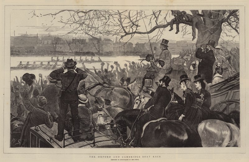 Oxford a Cambridge Boat Race od William Small
