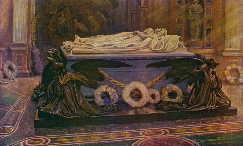 Hrobky královny Viktorie a Prince Consort v Královském mauzoleu ve Frogmore od William T. Maud