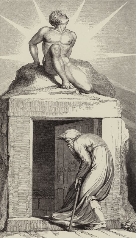 Dveře smrti od William after Blake