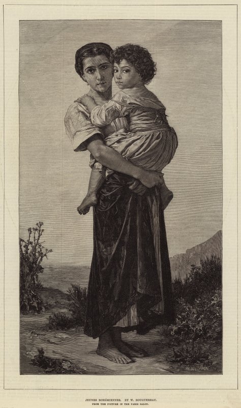 Mladočeši od William Adolphe Bouguereau