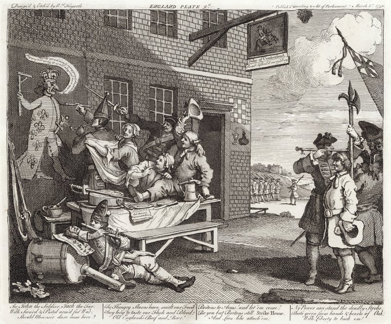 Závěsný od William (after) Hogarth